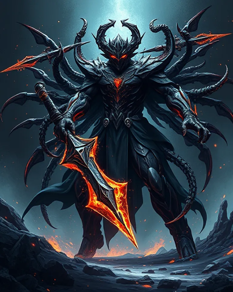 Portrait of Jahannum,endER of ALL exiSTANCE