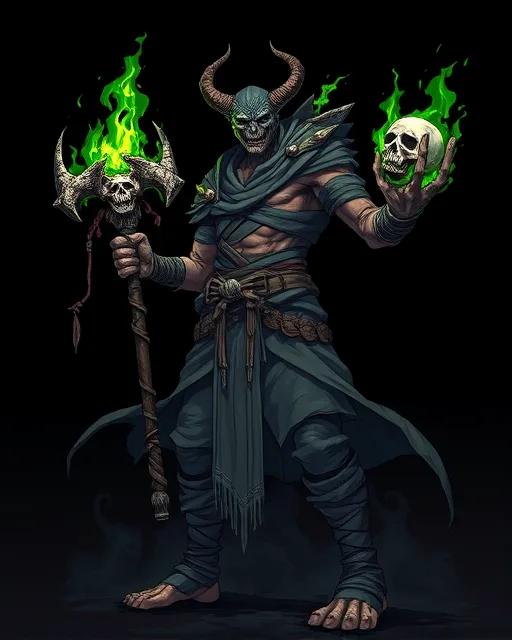 Portrait of Null Warlock