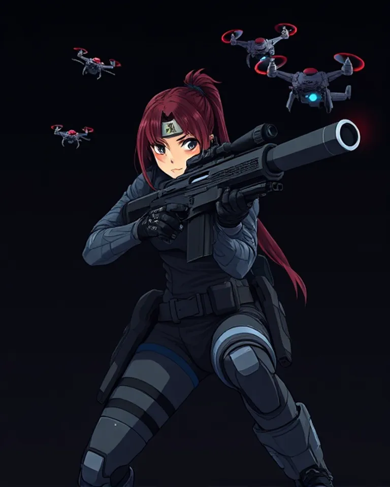 Portrait of Myra the Sharpshooter