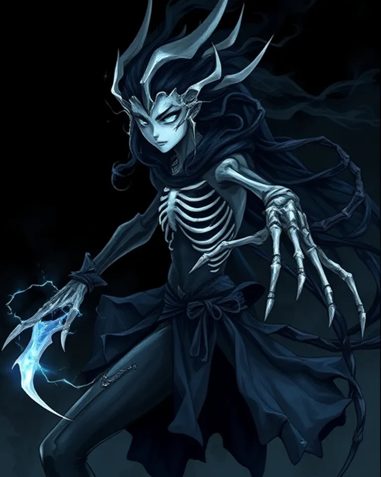 Portrait of Phantheal the terror of the void