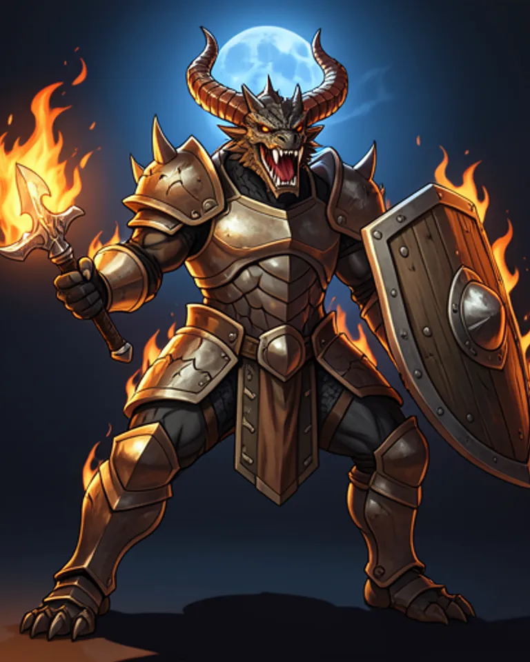 Portrait of Dragon