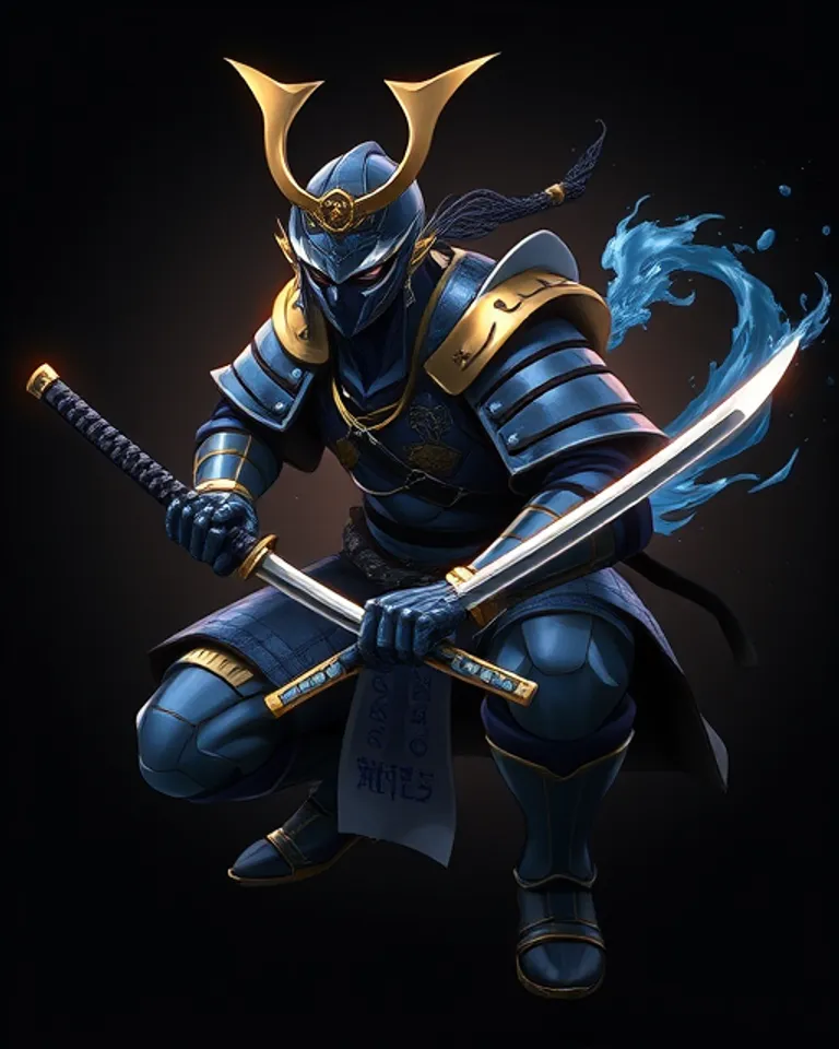 Portrait of The Second Blue Dragon