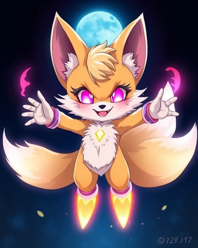 Portrait of Tails, the Protector of ... Ohio