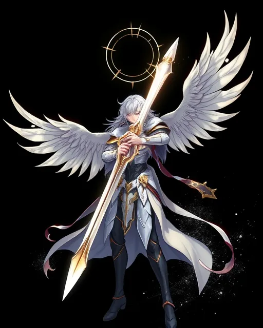 Portrait of Sacred Angel
