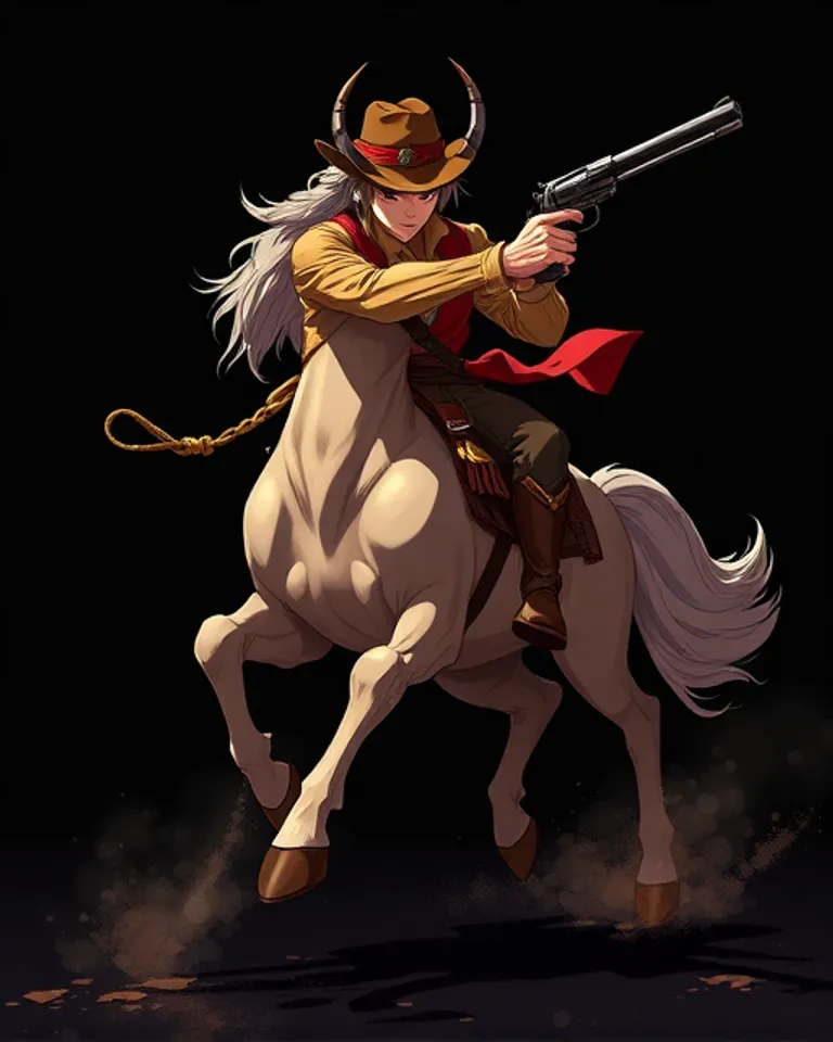 Portrait of Centurbo the cowboy