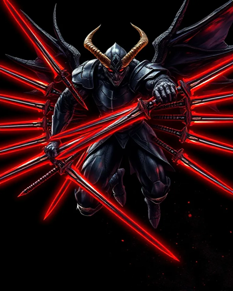Portrait of Harkon the master of swords