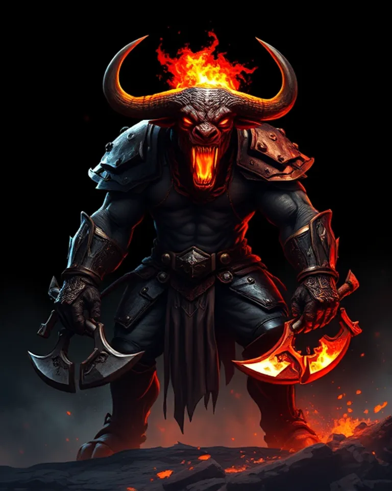 Portrait of Oghthrax the tyrant