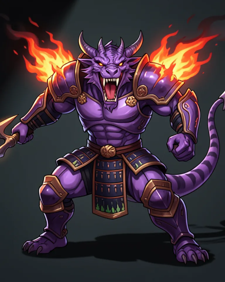 Portrait of Wyvern of Malice