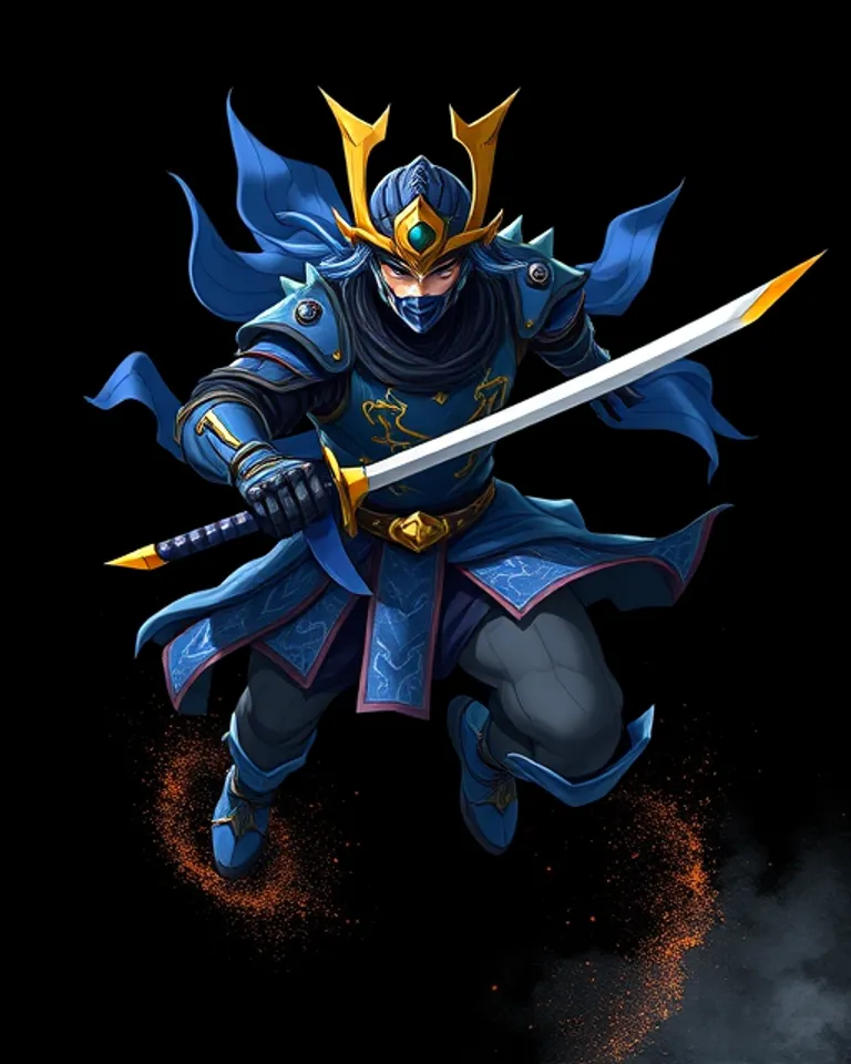 Portrait of The Sendai Blue Dragon