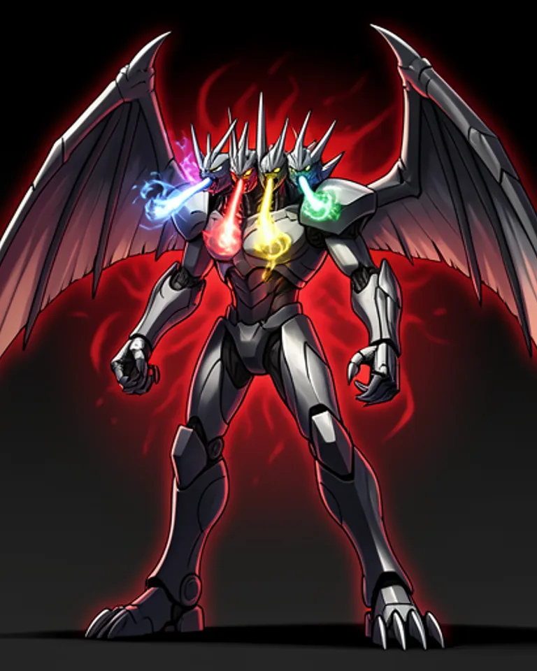 Portrait of Mecha Tiamat