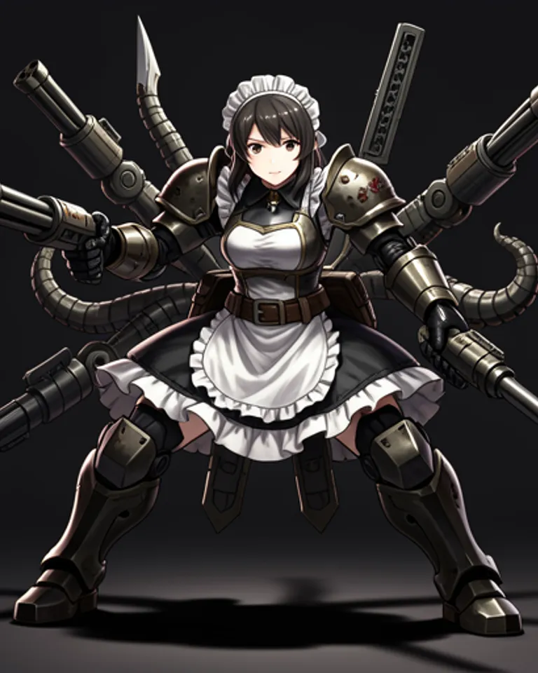 Portrait of Rory the Robo Battle Maid