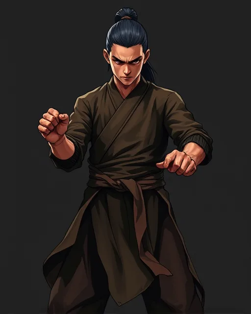 Portrait of Last Monk