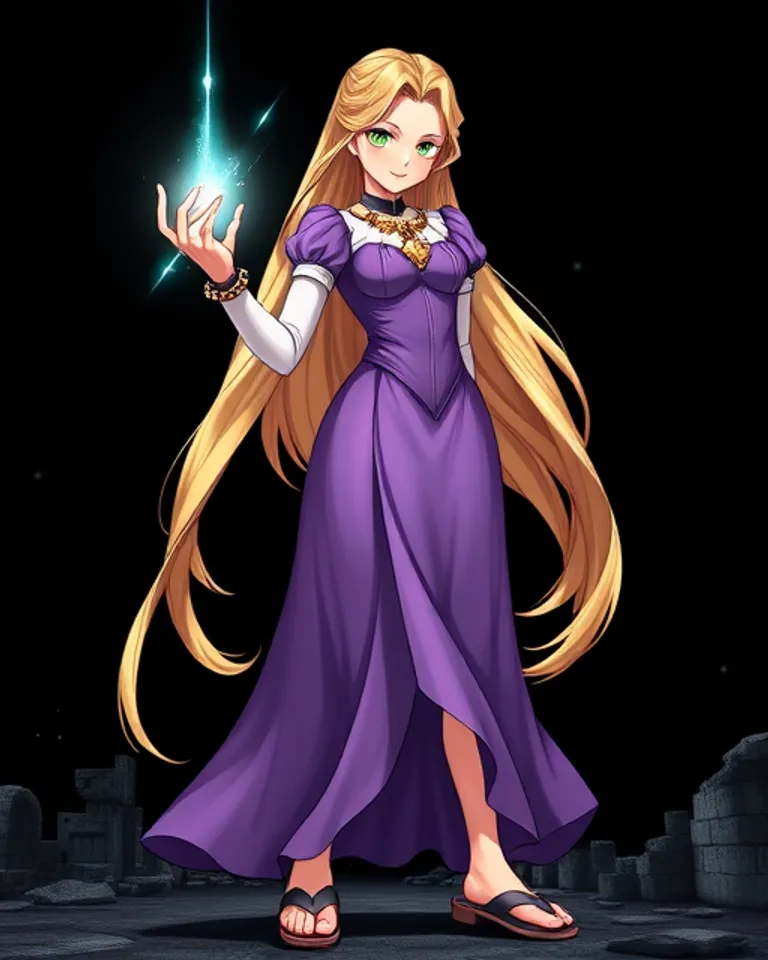 Portrait of Rapunzel