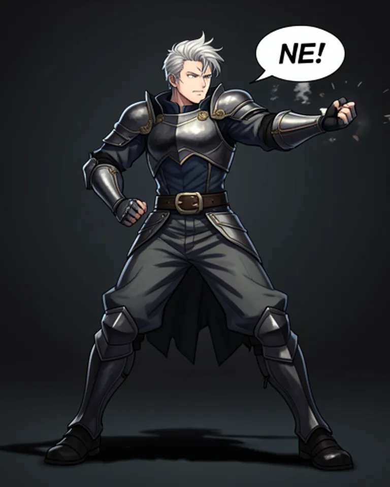 Portrait of Knight of says: Ne