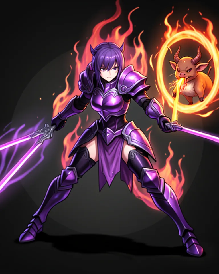 Portrait of Hana the Knightfeller