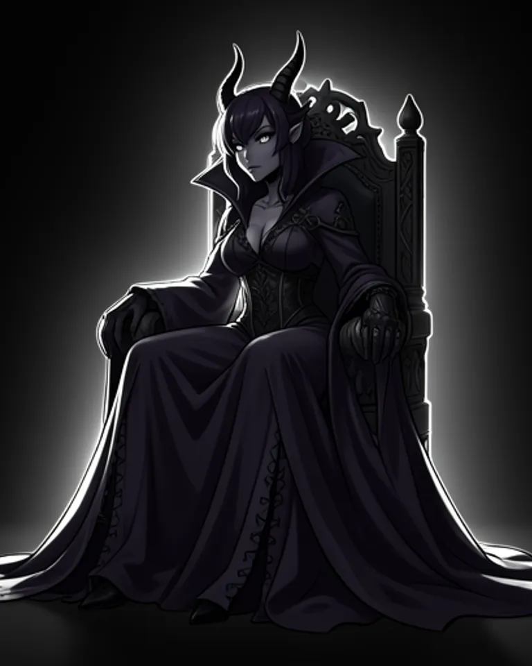 Portrait of Midnight Empress, Daria