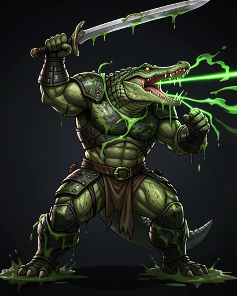 Portrait of CORVEX CROCCER-TYRANT BAYOU BEAST