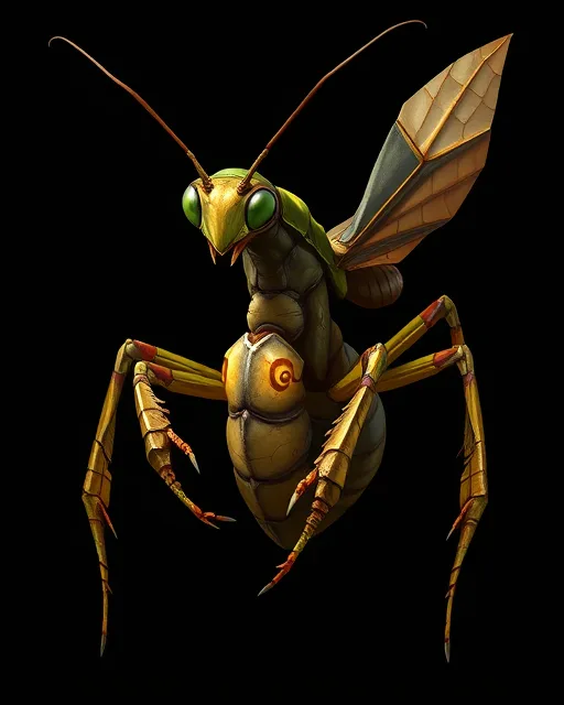 Portrait of Claw Mantis