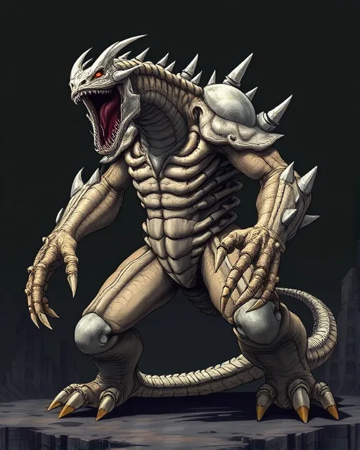 Portrait of Boneback Hydra