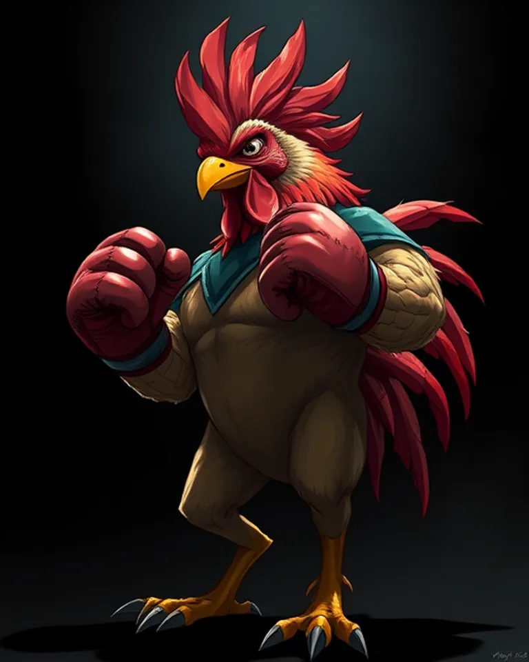 Portrait of Rocky Rooster