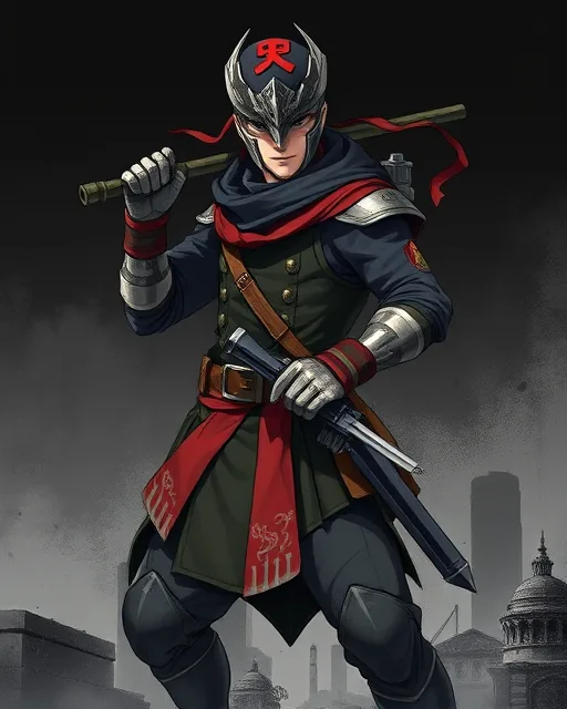 Portrait of Restless Soldier