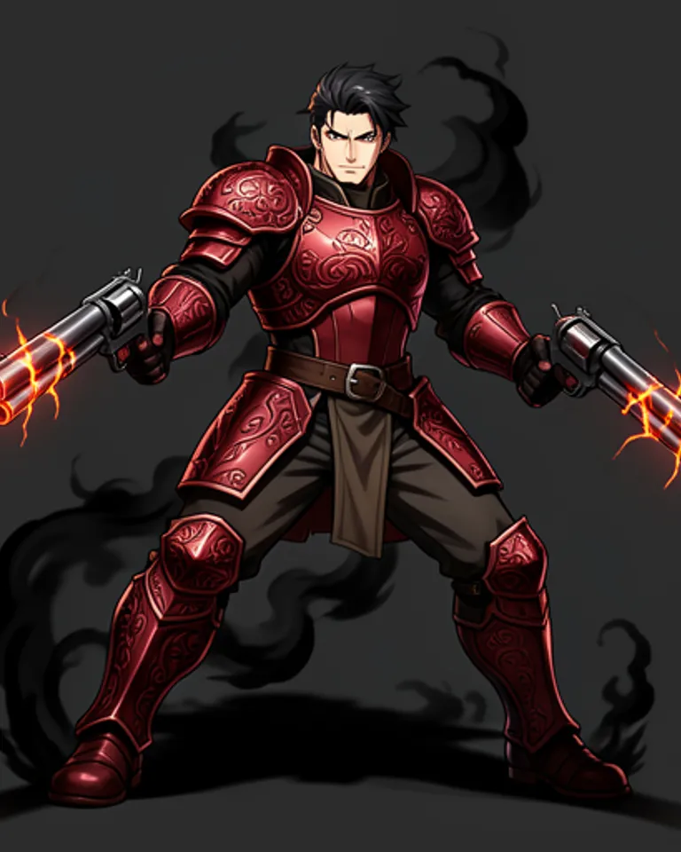 Portrait of Garron the Hellfire Marshal