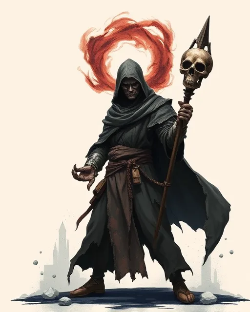 Portrait of Dark Mage