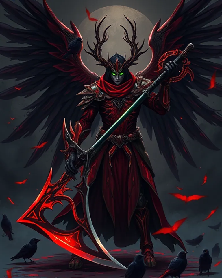 Portrait of Crimson King Reborn