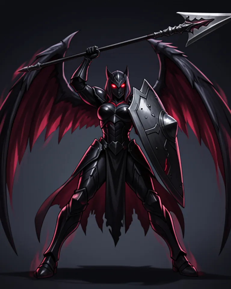 Portrait of Obsidian Valkyrie