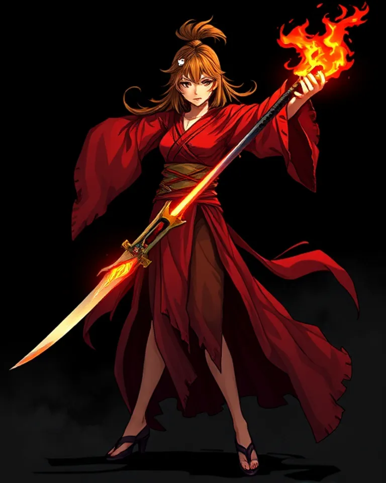 Portrait of Igna the flame