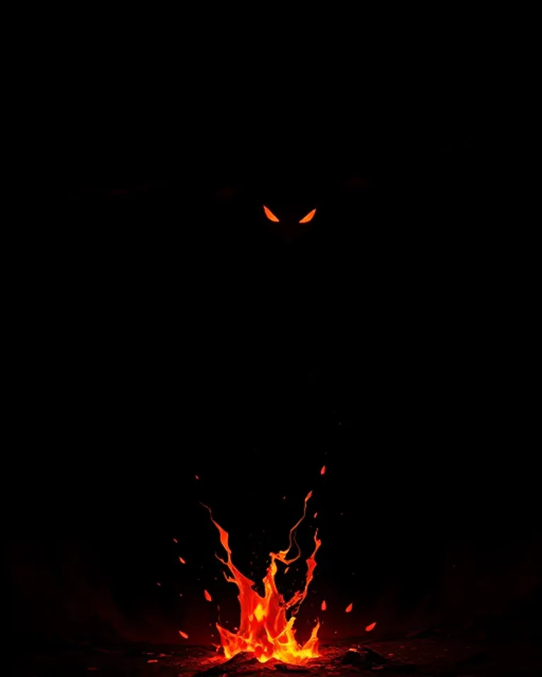 Portrait of She Who Burns