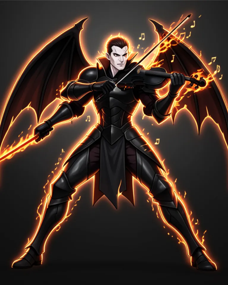 Portrait of Noblesse Vampire Demitras