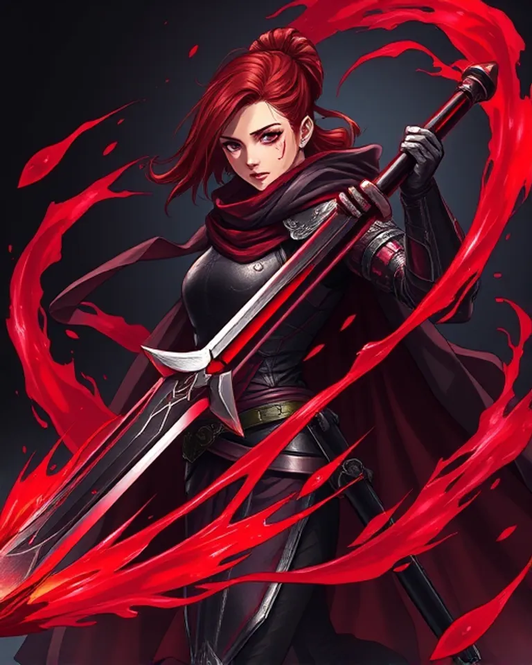 Portrait of The Red Mist