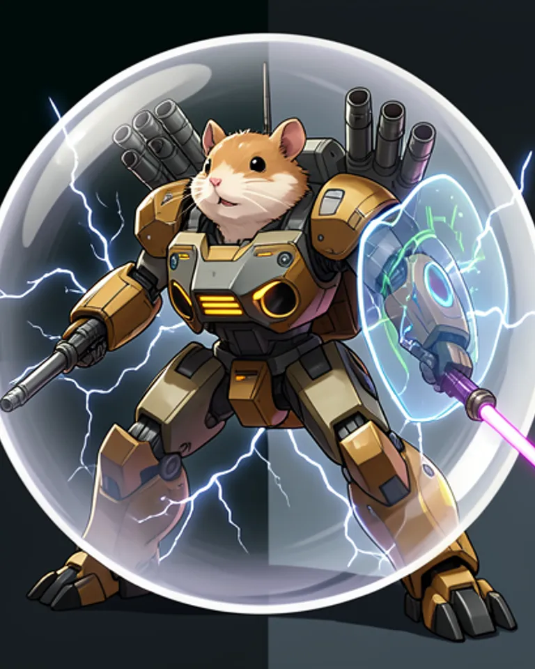 Portrait of Death Gerbil