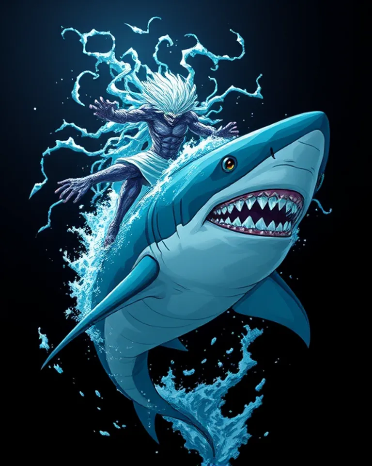 Portrait of Vengeance of the Sea, Aquo