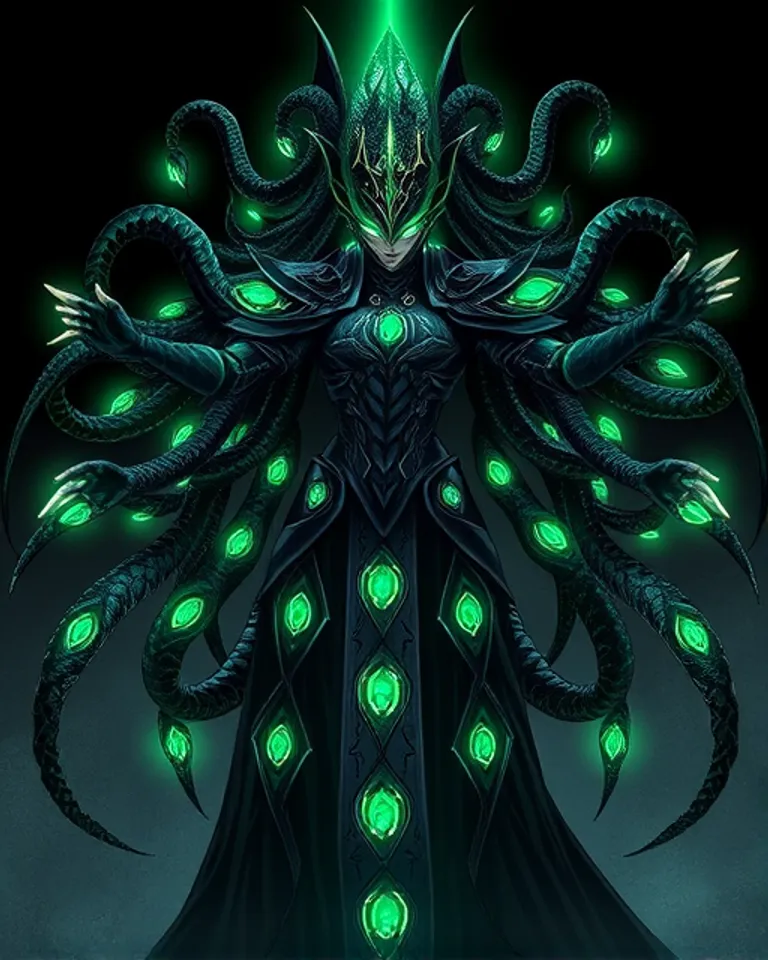 Portrait of Medusaress the God-Queen 