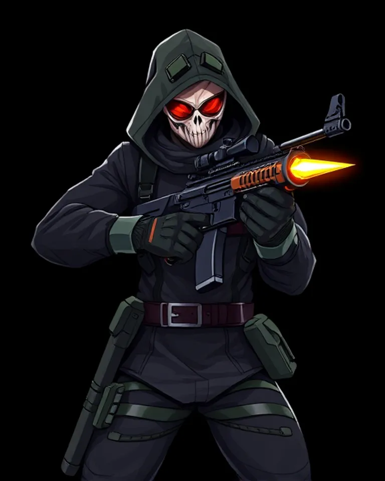 Portrait of Creed the Sniper Assassin