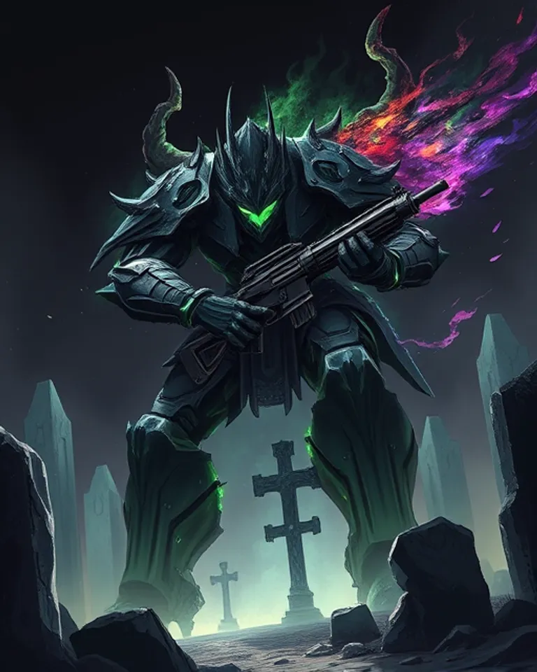 Portrait of Rifle titan 