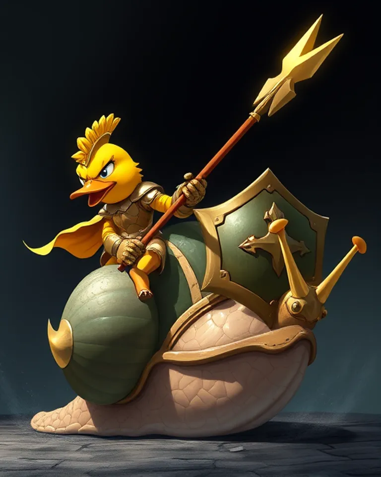 Portrait of Sir Quackalot