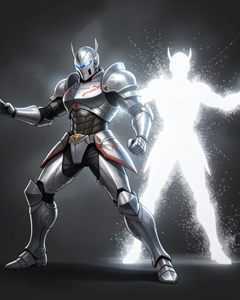 Portrait of Mecha The copy paste master
