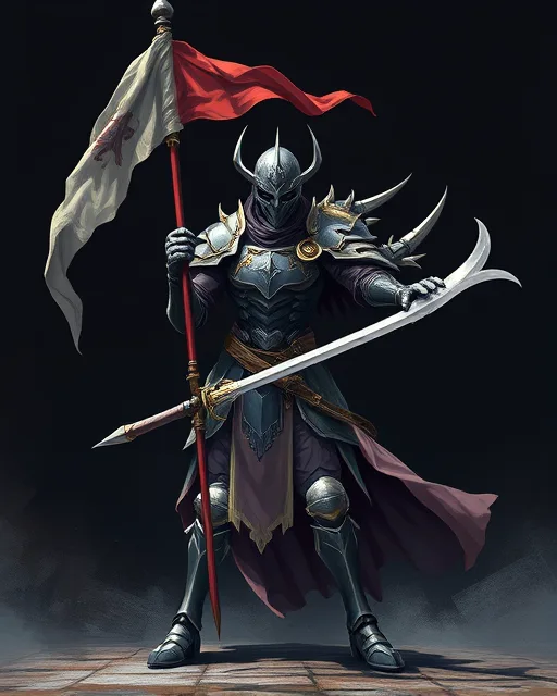 Portrait of Silent Warrior
