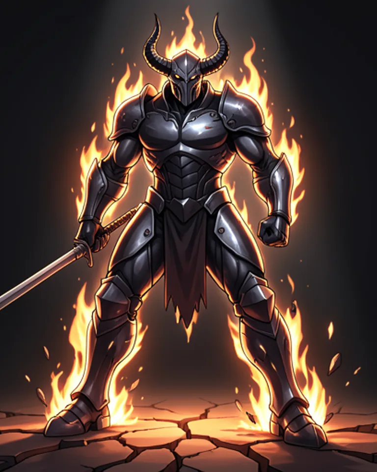 Portrait of The demon god return 