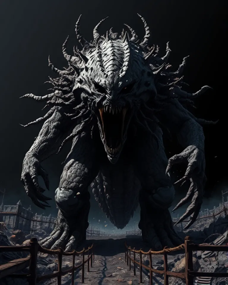 Portrait of The unending one