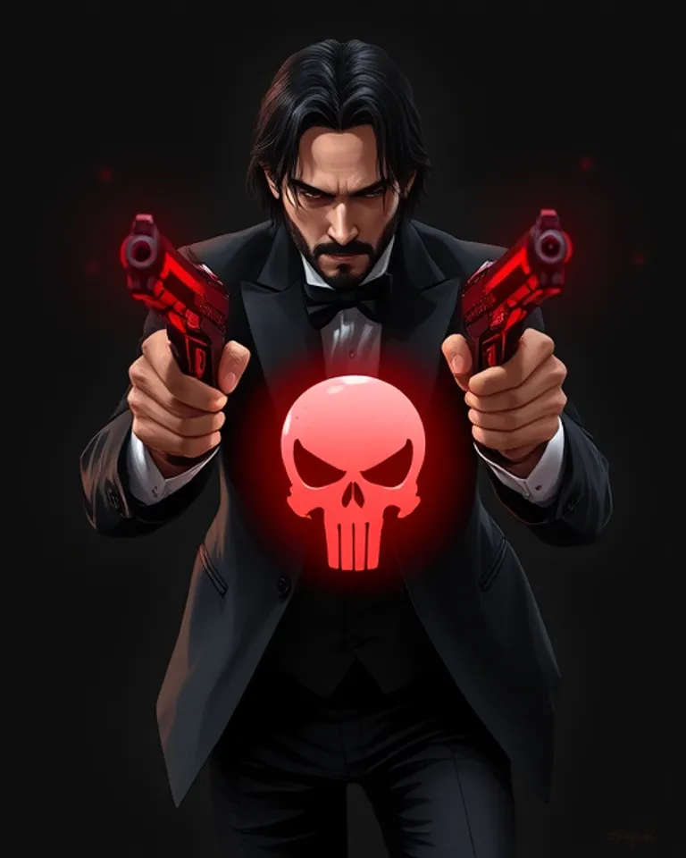 Portrait of John Wick