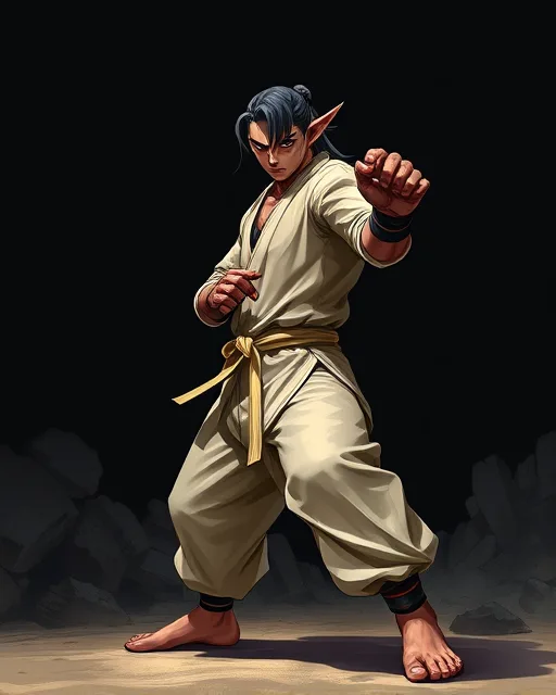 Portrait of Last Fighter