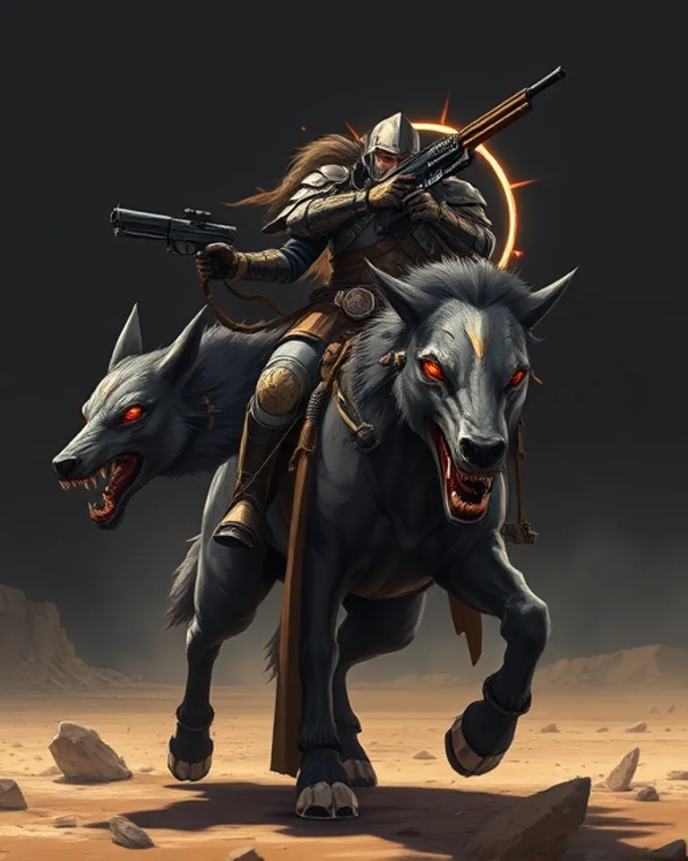 Portrait of Mounted #11