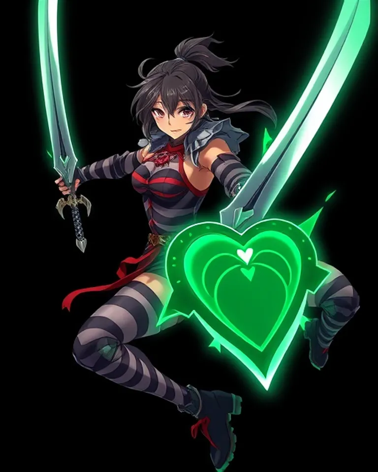 Portrait of Yui the dancing blade