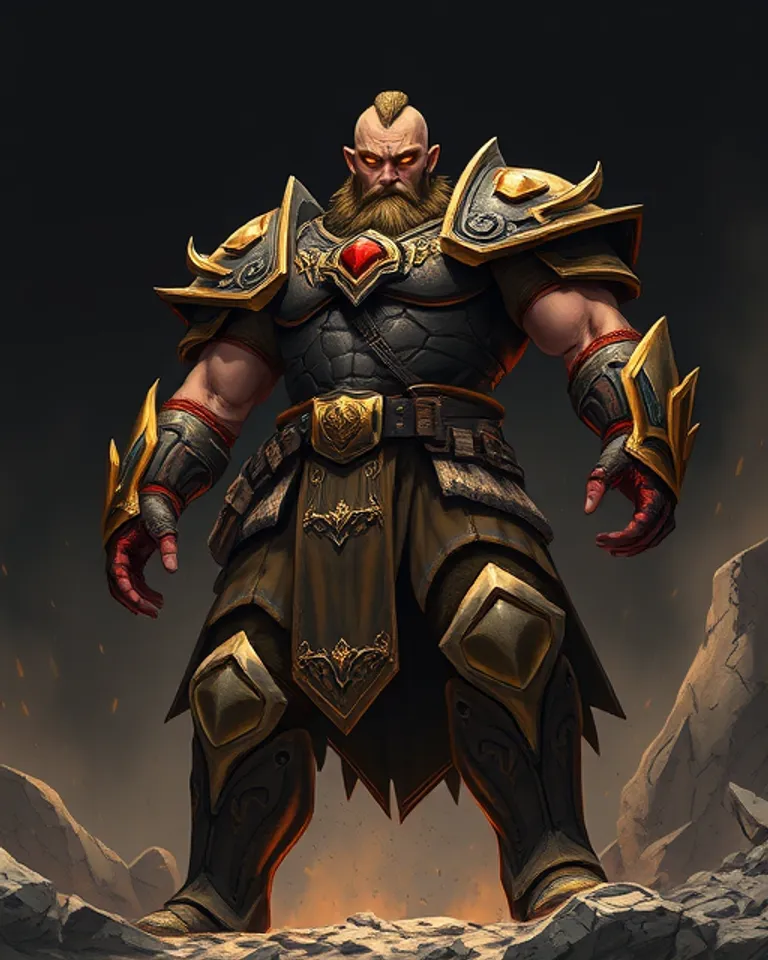Portrait of Kael Ironfist