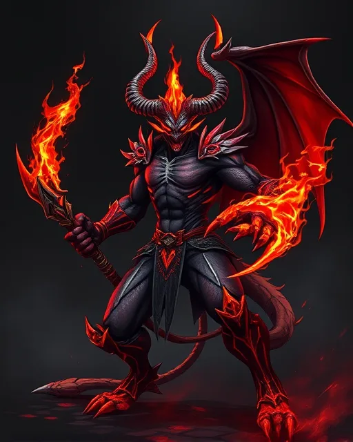 Portrait of Abyssal Fiend