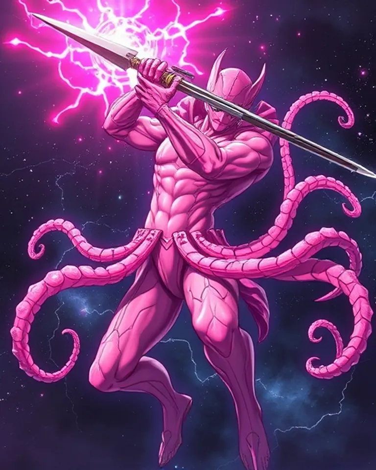 Portrait of Pink Entity